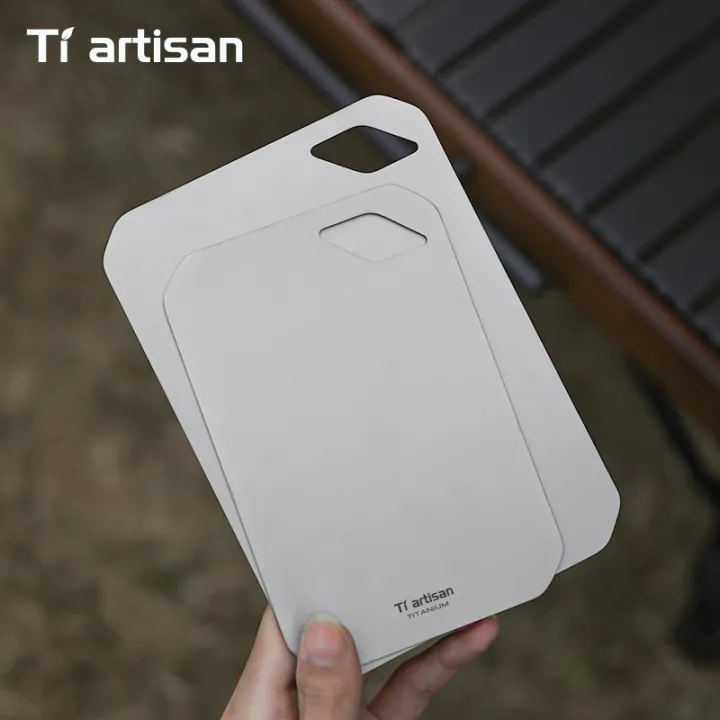 Tiartisan%20Pure%20Titaniuim%20Mini%20Cutting%20Board%20Outdoor%20Camping%20Portable%20Double%20Sided%20Food%20Grade%20Fruit%20Meat%20Chopping%20Board%20-%20Image%203
