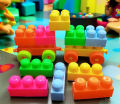 Jumbo Building Blocks for Kids, Big Size Construction Blocks with Wheels, Educational Creative Building Bricks Toy, Interlocking DIY Building Blocks Set for Boys & Girls, STEM Learning & Sensory Play Toy. 