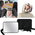 Adjustable Wide Car Rear Seat View Mirror Baby/Child Seat Car Safety Mirror Monitor Headrest High Quality Car Interior Styling.