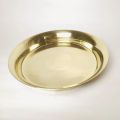 Brass Thaal/Plate (Hati-Paila Thaal) 10.4 inchs | Shiva Metal Udhyog. 