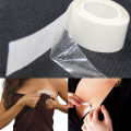 5M Waterproof Dress Cloth Tape Double-sided Secret Body Adhesive Breast Bra Strip Safe Transparent Clear Lingerie Tape.