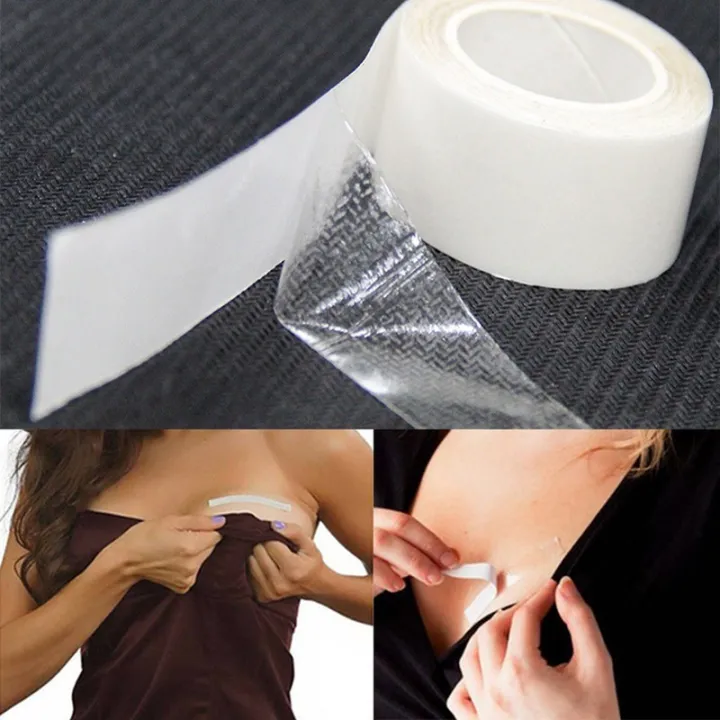 5M%20Waterproof%20Dress%20Cloth%20Tape%20Double-sided%20Secret%20Body%20Adhesive%20Breast%20Bra%20Strip%20Safe%20Transparent%20Clear%20Lingerie%20Tape%20-%20Image%203