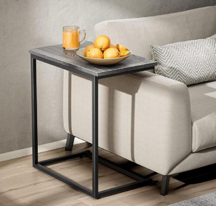 Modern%20Sofa%20Side%20Table%20for%20Living%20Room%20%7C%20Metal%20Frame%20with%20Wooden%20Top%20%7C%20C-Shaped%20Couch%20Table%20for%20Snacks,%20Coffee,%20Laptop%20&%20Home%20D%C3%A9cor%20-%20Image%202
