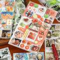 Mr.Paper kawaii Momentary flash frame cut film sticker book scrapbooking sticker Children's Gift for Student stationery supplies. 