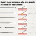 6-Pack Stainless Steel Acne Needles and Blackhead Removal Tools - Pore Cleansing Tools for Professional Facial Skin Beauty Care. 