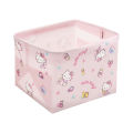 Sanrio Hello Kitty Kuromi Foldable Clutter Storage Box Desktop Dormitory Cosmetics Snacks Organization Storage Basket Waterproof. 