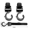 Baby Stroller Hooks plastic Buckles Clips Carabiner Multifunction Household Trolley Diaper Bag Organizer Hook Pram Hanger.