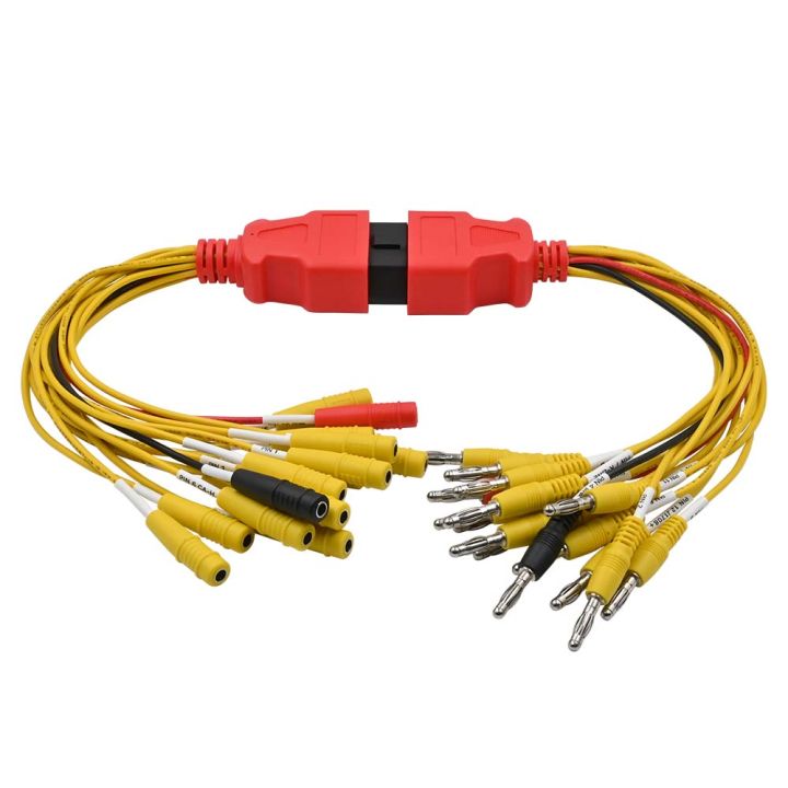 OBD Universal Jumper Car Connector Plug 16 Pin Male Female Fault Diagnosis Tool Brush ECU Jumper