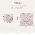 20pcs/Pac 33cm 2Ply Colorful Printed Napkin Pink Flower Square Butterfly Valley Bart Paper Wedding Pure Wood Pulp Paper Placemat. 
