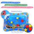 Baby Water Play Mat Inflatable Cushion PVC Infant Tummy Time Toddler Water Pad For Kids Early Education Developing Activity Toys. 