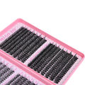 MIAOJIE DIY Lash Extension Kit 720pcs Lash Clusters Individual Eyelashes Kit with Lash Bond and Seal Wispy Natural Mange Lashes. 
