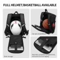 Waterproof Motorcycle Backpack Outdoor Sports Moto Biker Cycling Riding Helmet Backpack Reflective Business Travel Laptop Bag.