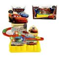 Cars lightning McQueen lighted musical race track. 