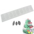 Silicone Fondant Molds Chocolate Mould for Cake Baking Moulds Leaf Shape Decoration Fondant ​Molds Versatile Cake Decorating. 