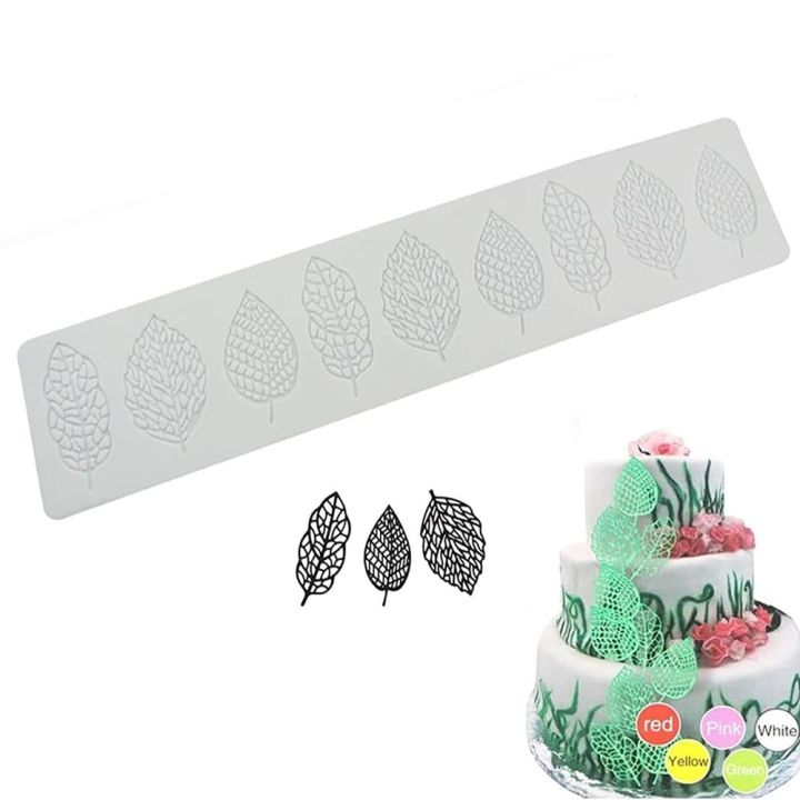 Silicone%20Fondant%20Molds%20Chocolate%20Mould%20for%20Cake%20Baking%20Moulds%20Leaf%20Shape%20Decoration%20Fondant%20%E2%80%8BMolds%20Versatile%20Cake%20Decorating%20-%20Image%202