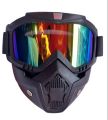 Bike Face Mask Googles Eye Protection  Best  Long Drive water proof dust proof foldable Mask. 