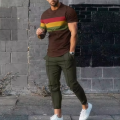 New Men's Basketball Sports Suit Jogging Set 3D Printed Qeen Summer Hot Selling Retro Casual Short Sleeved T-Shirt + Pants 2-Pie. 