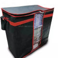 (Pack of 3) Clothes Storage Bag Black Red. 