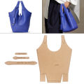 1set DIY Leather Pattern Drawing, Kraft Paper Template, Mold for Manual Cutting & Sewing of Vegetable Basket Crossbody Bag. 