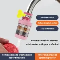 Water Faucet Filter Household Kitchen Home Faucet Mini Tap Water Clean Purifier Filter Filtration Cartridge Carbon Filter. 