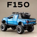 1:32 Scale Raptor F-150 BigFoot Pickup Car Model Toy Pull Back Sound&Light Off Road Truck Models Collection Gifts For Kids. 