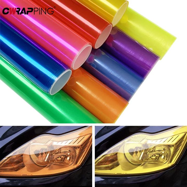 30cmx100cm Car Color Sticker Film Foil Stickers Waterproof Vinyl Wrap ...