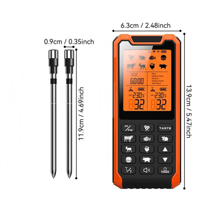 Meat%20thermometer,%20accurately%20measures%20the%20temperature%20of%20grilled%20meat,%20wifi%20mobile%20phone%20connection,%20multi-language%20switchable,%20-%20Image%204