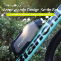 AhyKa Bicycle Aerodynamic Water Bottle Bracket Set 600ml Bike Water Bottle Road MTB Bike Frame Down Tube Riding Water Kettle. 