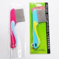 Stainless Steel Fine Tooth Pet Combs for Dogs & Cats Grooming Brushes to Clean Fleas Ticks Dandruff Tangles & Knots. 