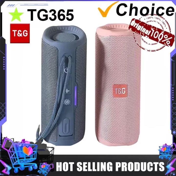 T&G%20TG365%20Portable%20Bluetooth%20Speaker%20Dual%20Bass%20LED%20Wireless%20Subwoofer%20Waterproof%20Outdoor%20Boombox%20FM%20AUX%20BT%20TF%20Music%20Player%20-%20Image%202