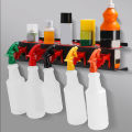 Spray Bottle Storage Rack Holder Bracket Wall Mounted  bottle holder Display for Workplace Garage Organizer Car Wash Tool Rack. 