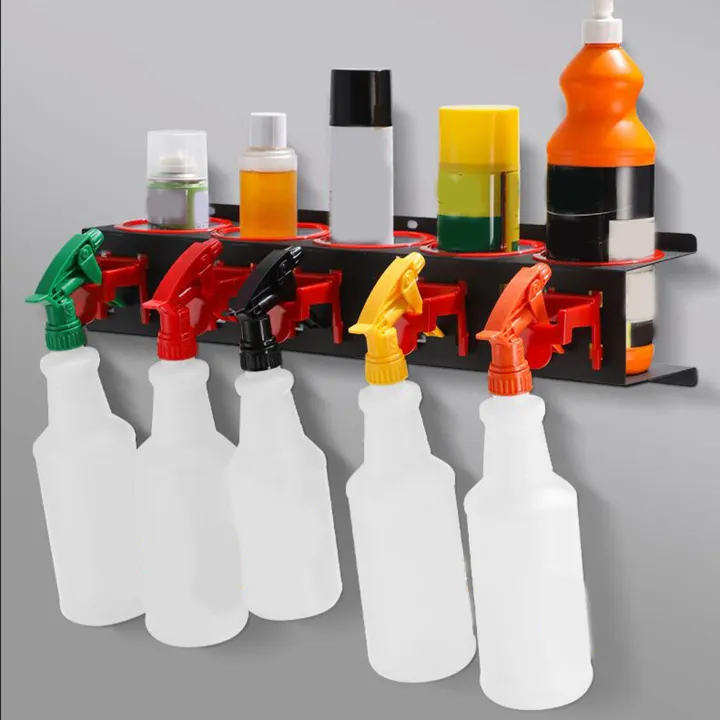 Spray%20Bottle%20Storage%20Rack%20Holder%20Bracket%20Wall%20Mounted%20%20bottle%20holder%20Display%20for%20Workplace%20Garage%20Organizer%20Car%20Wash%20Tool%20Rack%20-%20Image%202