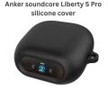 Silicone Protective Case for Soundcore Liberty 5 Pro Wireless Headphone Protector Case Cover. 