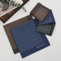 3/6pcs Pure Cotton Men's Pure Cotton Handkerchief Cross-border Hot-selling Thin Absorbent Sweat-wiping Printed Hand Towel 43cm.