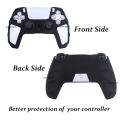 IVYUEEN for PlayStation 5 PS5 Controller Rubber Case Protector Extra Thick Silicone Skin Suit for DualSense Original Charger. 