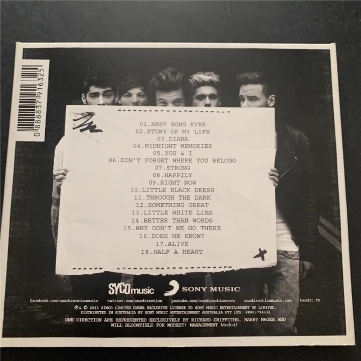 CD%20Pop%20&%20Pop-Rock%20Album%20One%20Direction%20Music%20CD%20Midnight%20Memories%20Authentic%20Edition%20Cosplay%20Walkman%20Car%20Soundtracks%20Box%20%20-%20Image%203