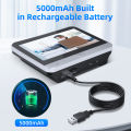 Hollarm Tuya WiFi Door Peephole Camera Smart Radar Digital Door Camera Smart Life Motion Detect Video Intercom For Home Security.