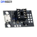 DIYUSER ATtiny13A / ATtiny25 / ATtiny45 / ATtiny85 Pluggable ATTINY Development Programming Bare Board. 