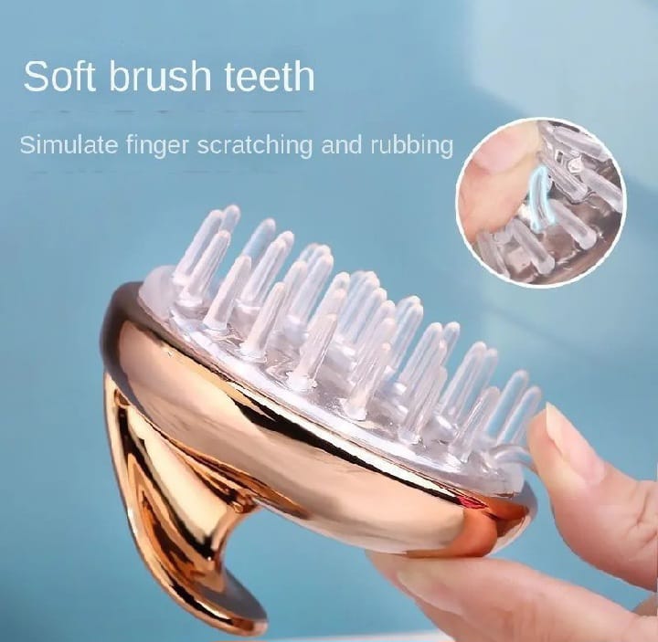 Silicone Shampoo Brush and Sculp Massager - Hair Brush