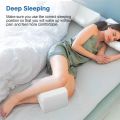 Memory Foam Knee Pillow Back Support Align Spine Pregnancy Body Pillows for Side Sleepers for Orthopedic Sciatica Back Leg Hip. 