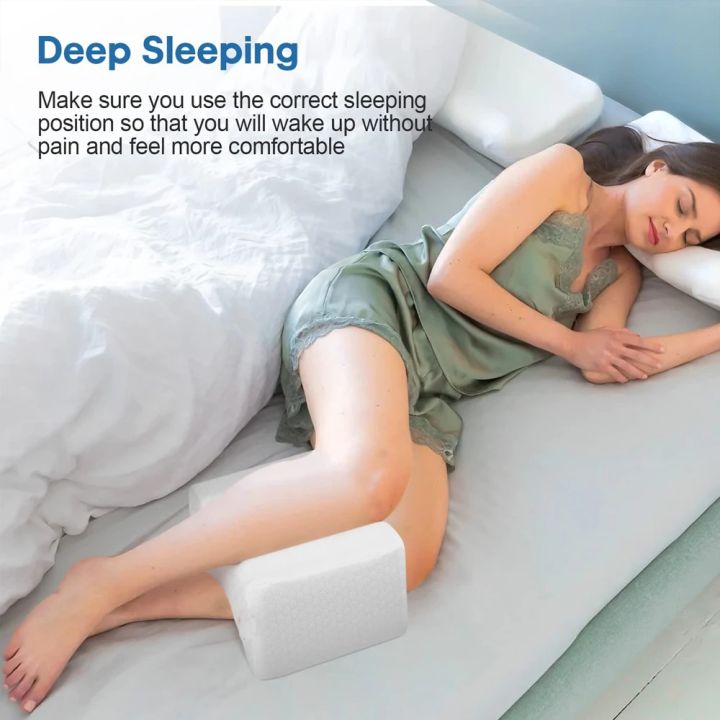 Memory%20Foam%20Knee%20Pillow%20Back%20Support%20Align%20Spine%20Pregnancy%20Body%20Pillows%20for%20Side%20Sleepers%20for%20Orthopedic%20Sciatica%20Back%20Leg%20Hip%20-%20Image%207