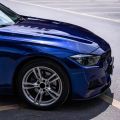 Gentian Blue Metallic Car Sticker Car Wrapping Film PET Sticker Bubble Free Auto Decals Car Accessories Exterior Decoration.