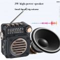 Mini Pocket Radio FM AM SW Stereo Radios Receiver Bluetooth Flashlight Music Player Built-in Speaker Radio For Outdoor Cycling. 