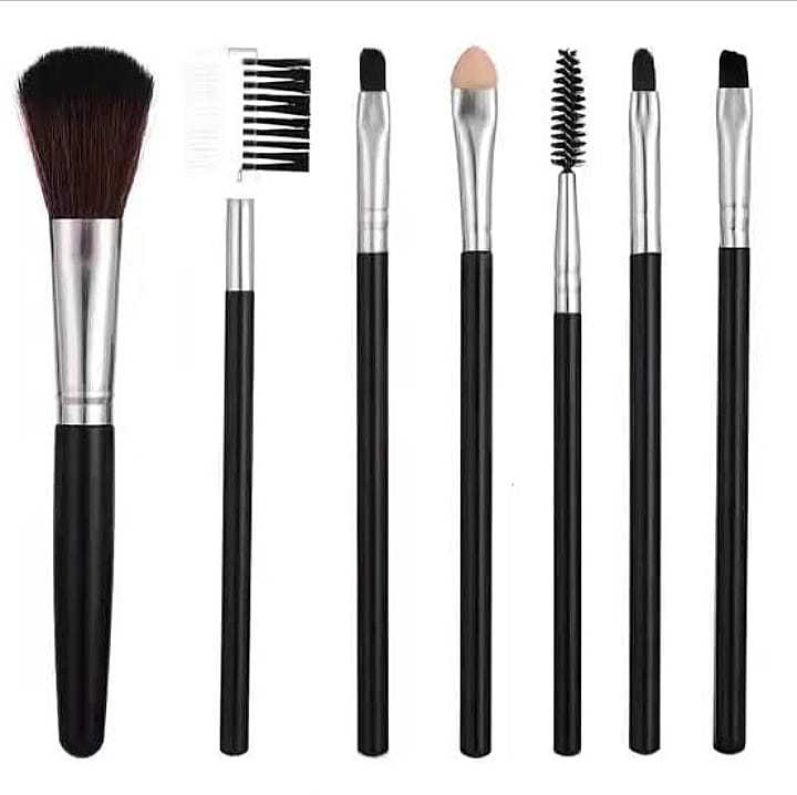MAC Makeup Brush Set – 12 Pcs Premium Cosmetic Brushes with Storage Box for Face, Eyes & Lips