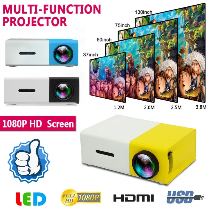 YG300%20Pro%20LED%20Mini%20Projector%201080P%20Full%20HD%20Supported%20HD/M%20USB%20AV%20TF%20PS4%20Portable%20Home%20Media%20Player%20-%20Image%202
