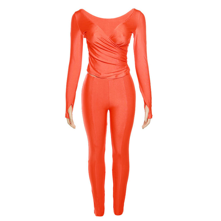 European%20and%20American%20style%20autumn%202023%20women's%20new%20%20off%20shoulder%20large%20V-neck%20high%20waist%20tight%20pants%20casual%20sports%20set%20-%20Image%206