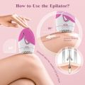 Rechargeable Epilator Women Electric Facial & Body Hair Remover Bikini Trimmer Underarms Epilator For Arms, Legs. 
