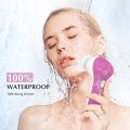 7-in-1 Electric Facial Cleansing Brush | Rotating Face Scrubber & Exfoliating Massage Brush | Deep Cleansing Skin Care Device | Waterproof Face Cleaner for Men & Women | Pink. 