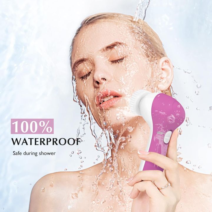 7-in-1%20Electric%20Facial%20Cleansing%20Brush%20%7C%20Rotating%20Face%20Scrubber%20&%20Exfoliating%20Massage%20Brush%20%7C%20Deep%20Cleansing%20Skin%20Care%20Device%20%7C%20Waterproof%20Face%20Cleaner%20for%20Men%20&%20Women%20%7C%20Pink%20-%20Image%204