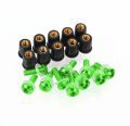10pcs Windshield Screw Nut Sets Windscreen Bolt Kit for Yamaha YZF R1 R6 FZS 1000 YZF-R1 YZF R6 R3 R1 R7 YZFR6 YZFR3 YZFR1 YZFR7. 